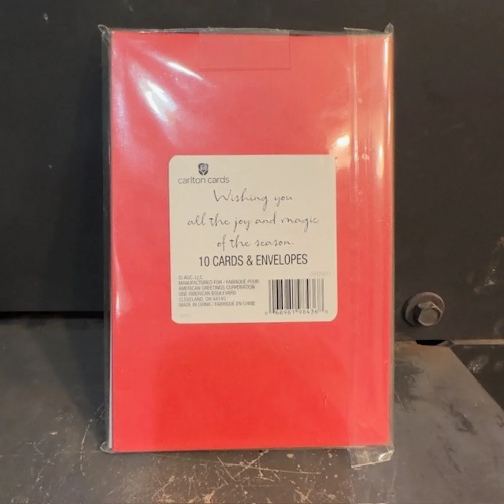 Carlton Cards Peace Christmas Holiday Cards Envelopes‎ Set New